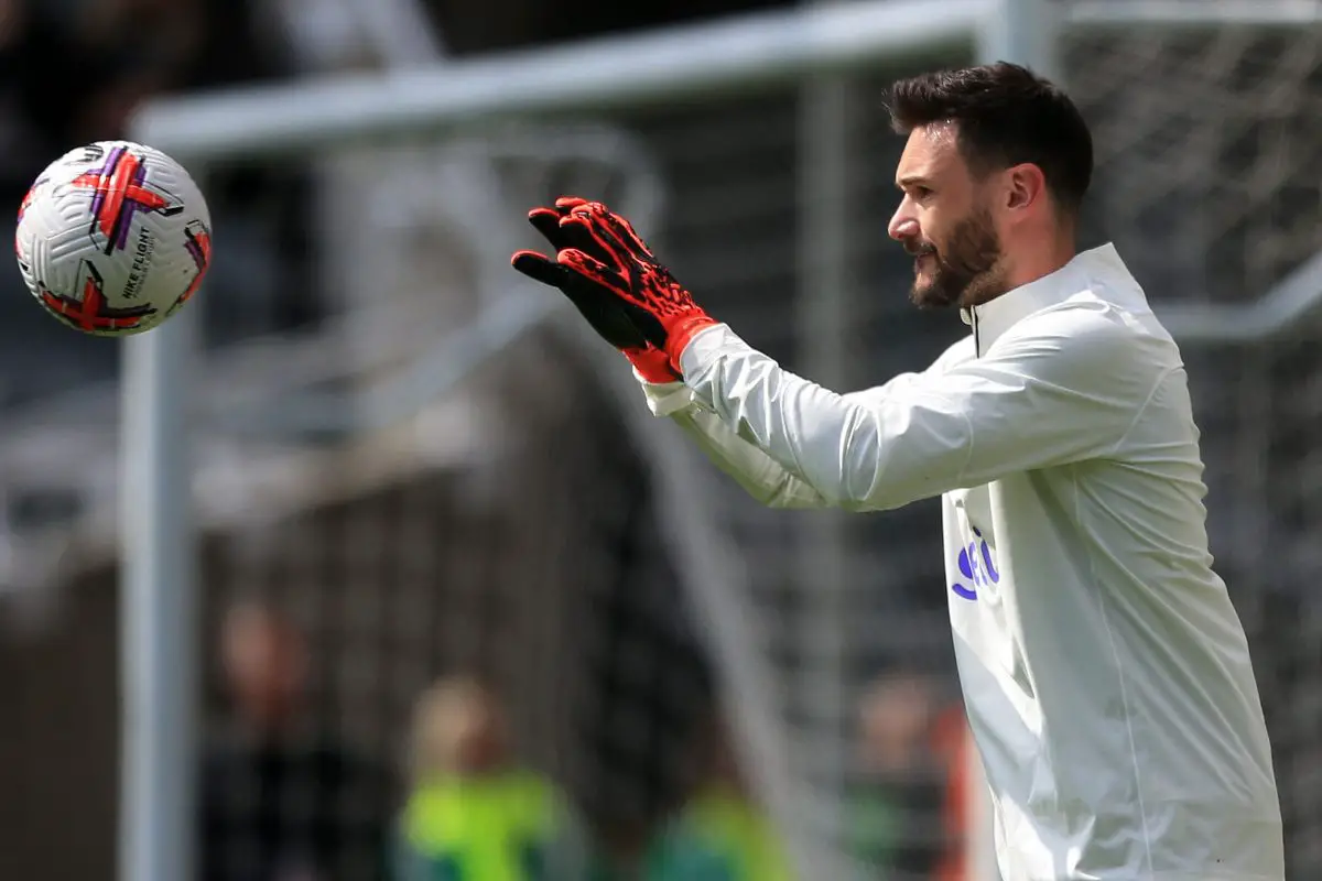 Hugo Lloris somehow is still at Tottenham (Photo by LINDSEY PARNABY/AFP via Getty Images)