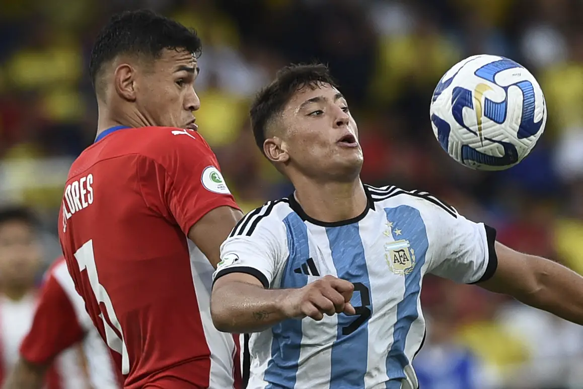 Tottenham have a very special player in Alejo Veliz (Photo by JOAQUIN SARMIENTO/AFP via Getty Images)