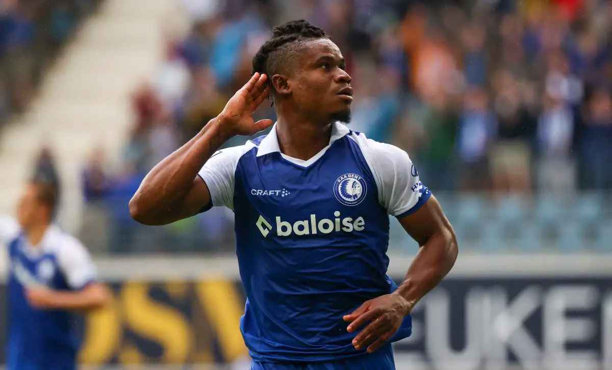 Tottenham Hotspur are yet to make an offer to Gent for striker Gift Orban. 