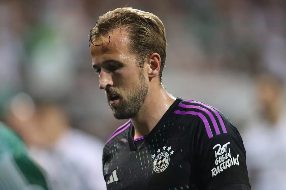 Harry Kane's fixture against Tottenham Hotspur looks dicey at this point. (Photo by Christof Koepsel/Getty Images)