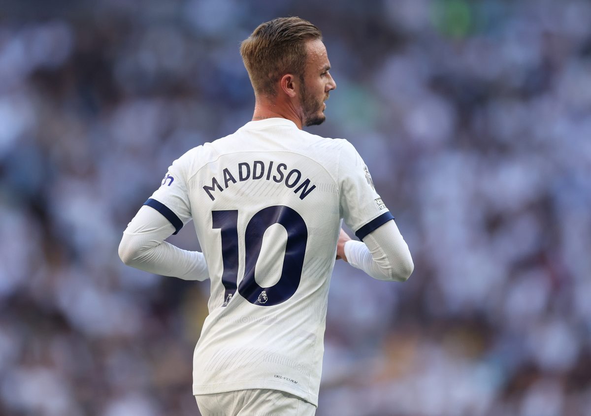 Tottenham Hotspur superstar James Maddison.