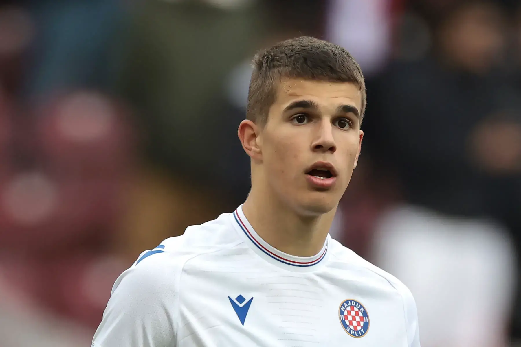 Tottenham Hotspur confirm agreement with Croatian side Hajduk Split to sign talented defender Luka Vuskovic .