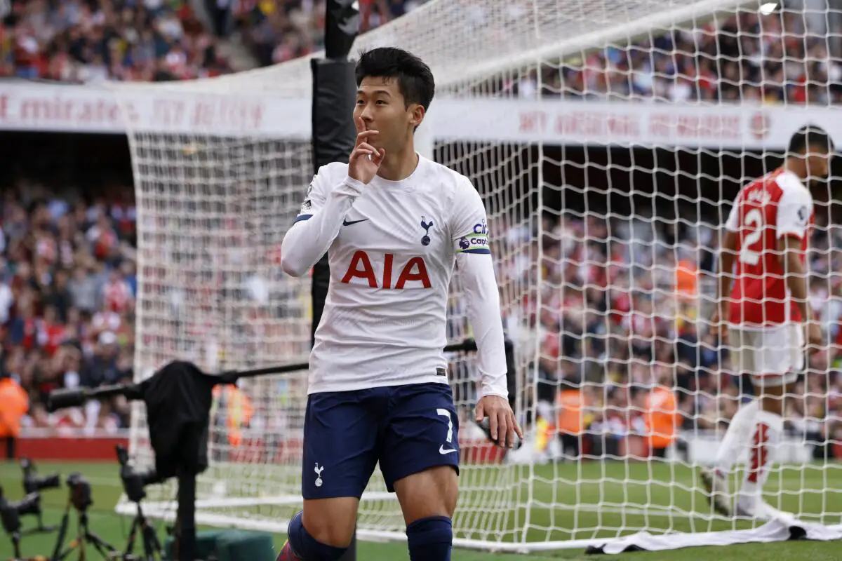 Tottenham star Son Heung-min is in top form. 