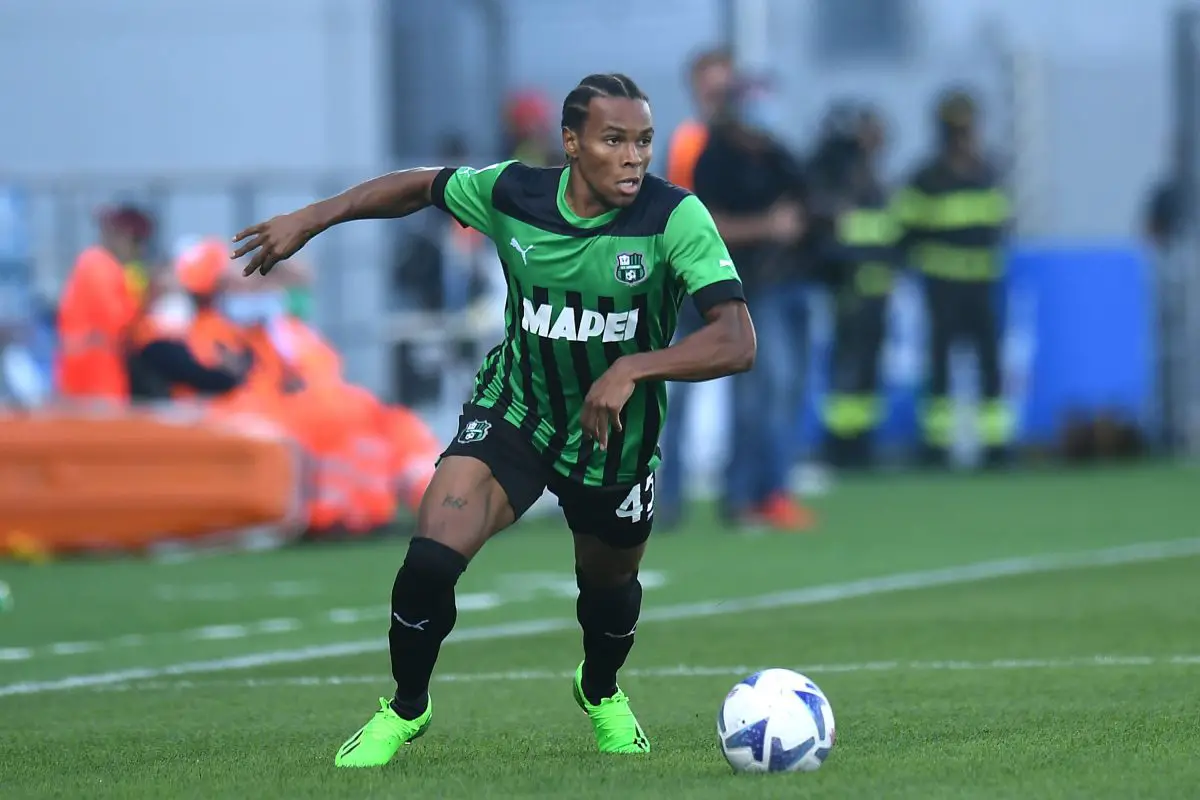 Sassuolo winger Armand Lauriente was a target for Tottenham Hotspur and West Ham United this summer 