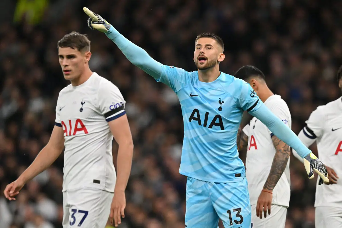 Hugo Lloris reflects on the legacy left by him at Tottenham Hotspur.  (Photo GLYN KIRK/AFP via Getty Images)