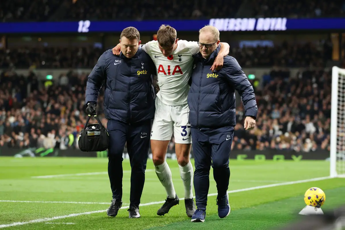 Micky van de Ven's injury had affected the club's form.(Photo by Ryan Pierse/Getty Images)