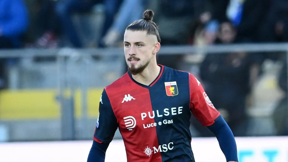 Tottenham Hotspur and Arsenal are interested in Genoa defender Radu Dragusin. (Getty Images)