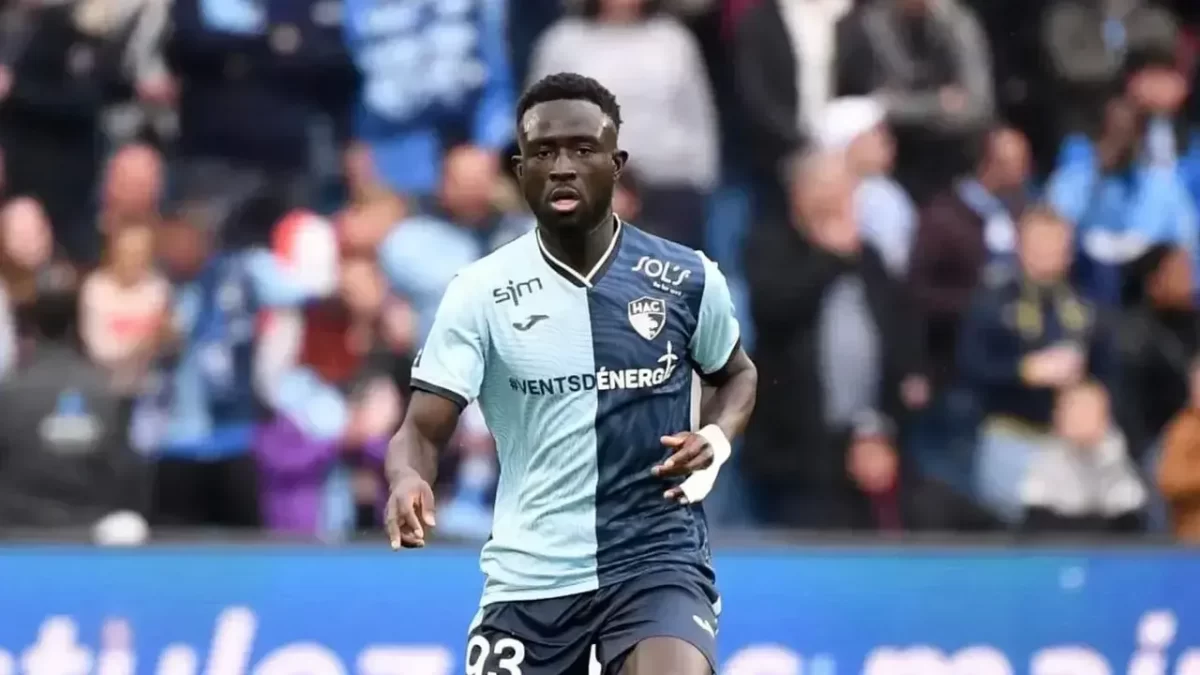 Le Havre star Arouna Sangante is wanted by numerous Premier League sides including Tottenham Hotspur. 
