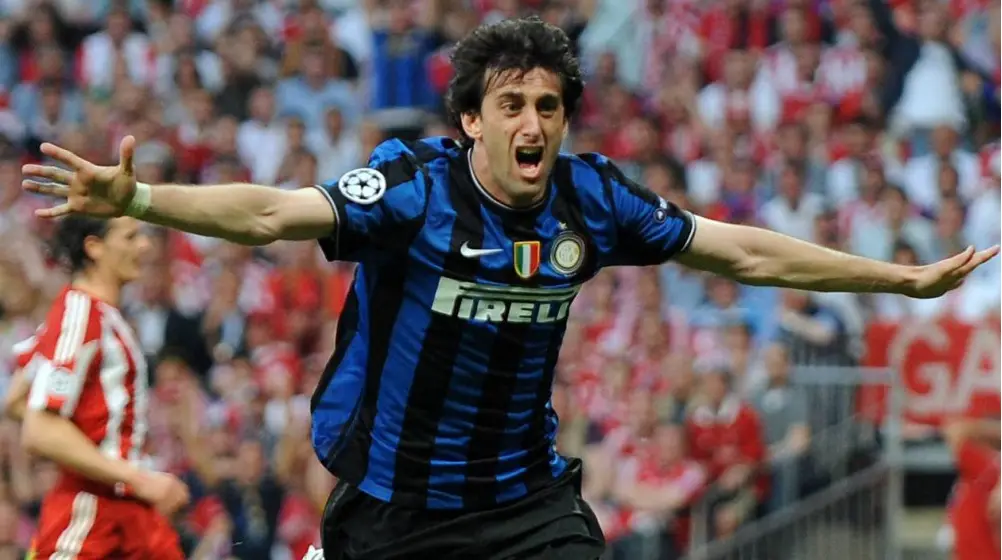 Former Argentine star Diego Milito snubbed a moved to Tottenham Hotspur in 2008. 