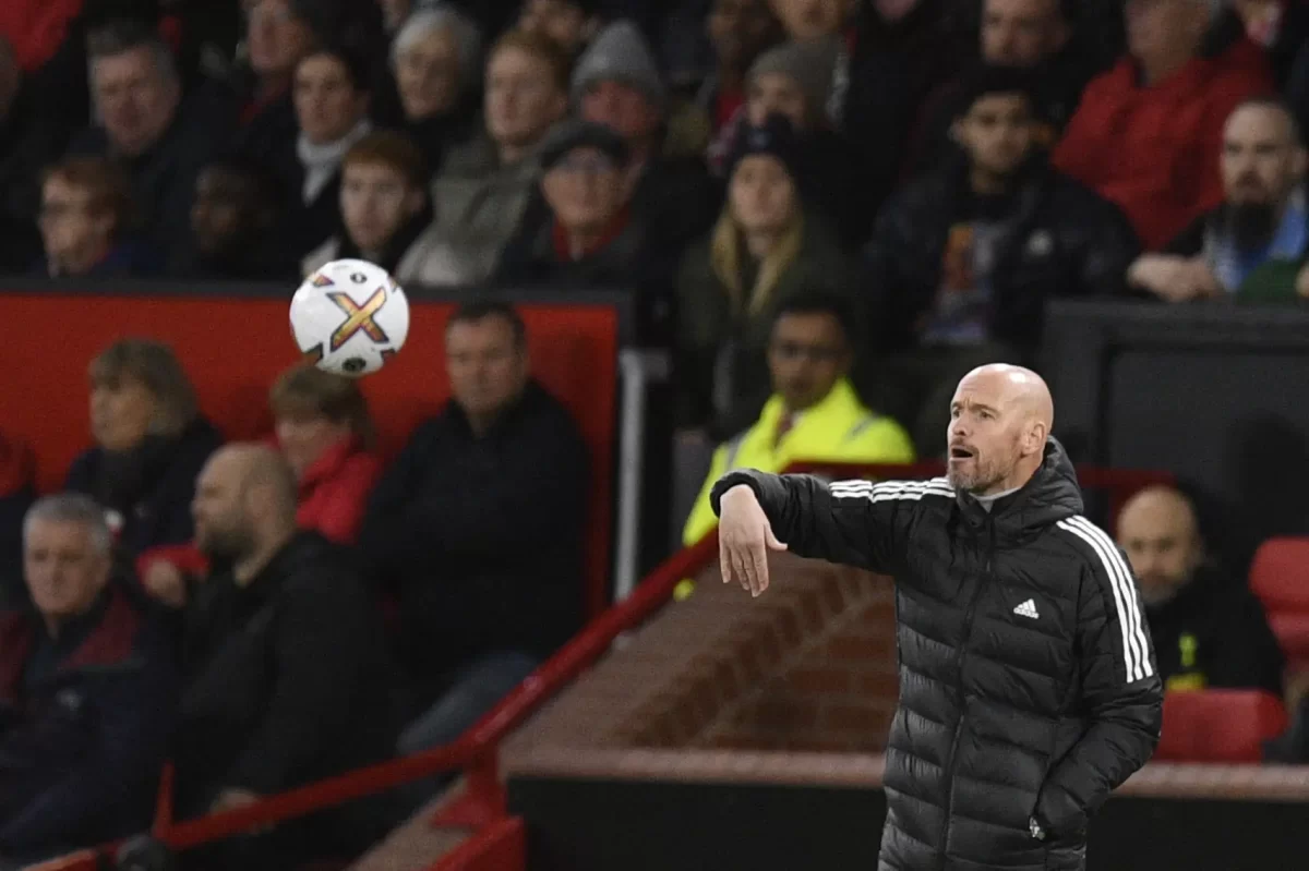 Tottenham can decide Erik ten Hag's future at Manchester United. (Photo by OLI SCARFF/AFP via Getty Images)