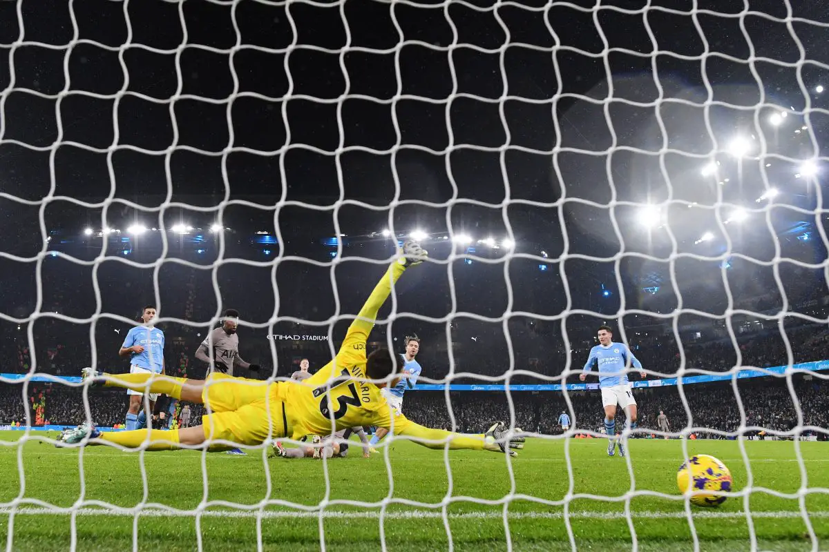Vicario was solid between the sticks, yet again. (Photo by Shaun Botterill/Getty Images)