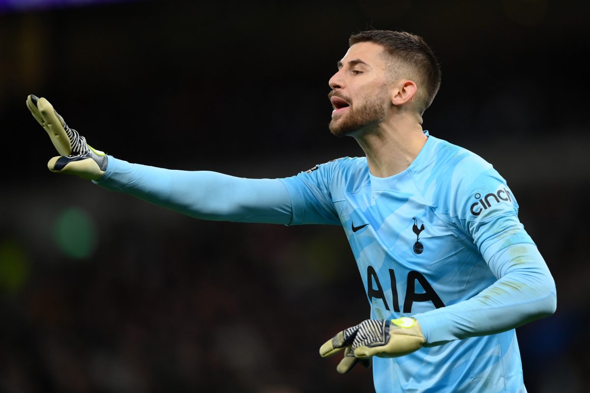 Tottenham ace Guglielmo Vicario fires back on the comments made by Callum Wilson after impressive victory vs Newcastle.  (Photo by Justin Setterfield/Getty Images)