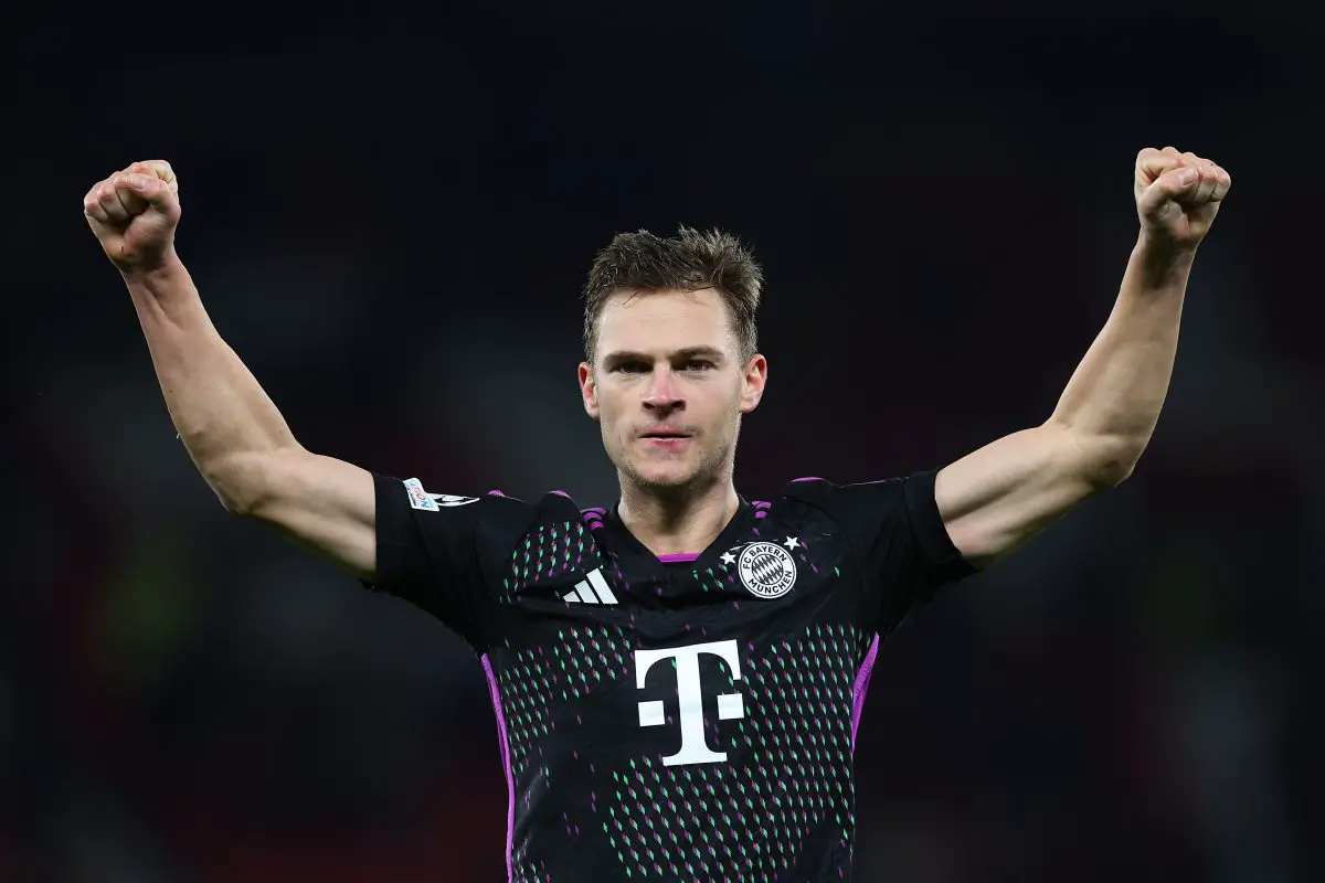 Joshua Kimmich of Bayern Munich can be a great addition to the Tottenham Hotspur roster.(Photo by Michael Steele/Getty Images)