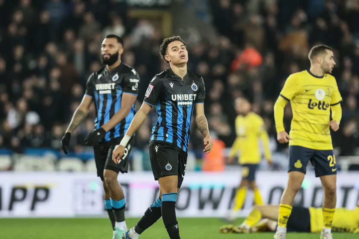 Antonio Nusa doesn't want to leave Club Brugge mid-season.