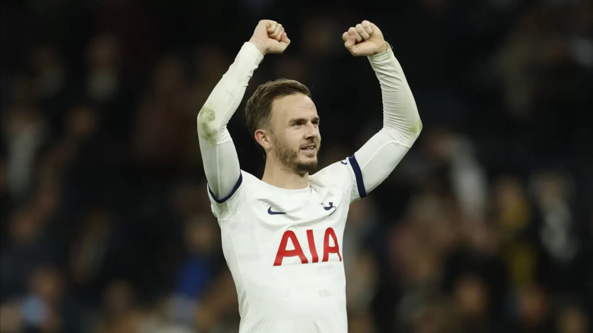 Tottenham star James Maddison is truly a lucky charm for the team.