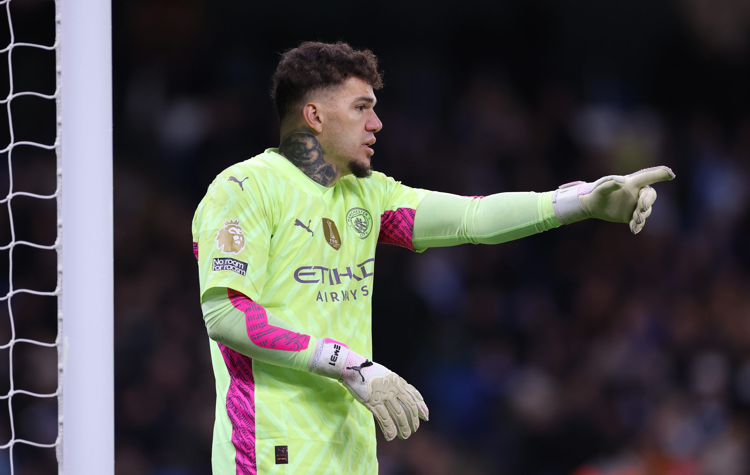 Manchester City goalkeeper Ederson praises Tottenham Hotspur but still leaves them out of the title-contender zone.