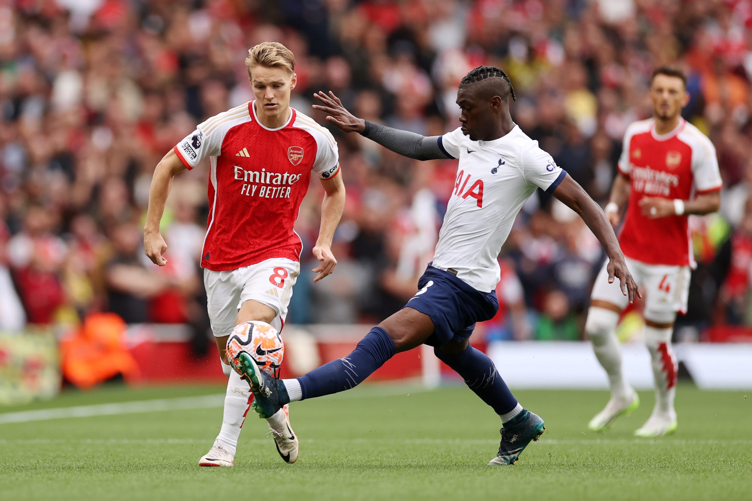 Tottenham loanee Eric Dier aims playful jab at Arsenal after knocking them out of the UCL.