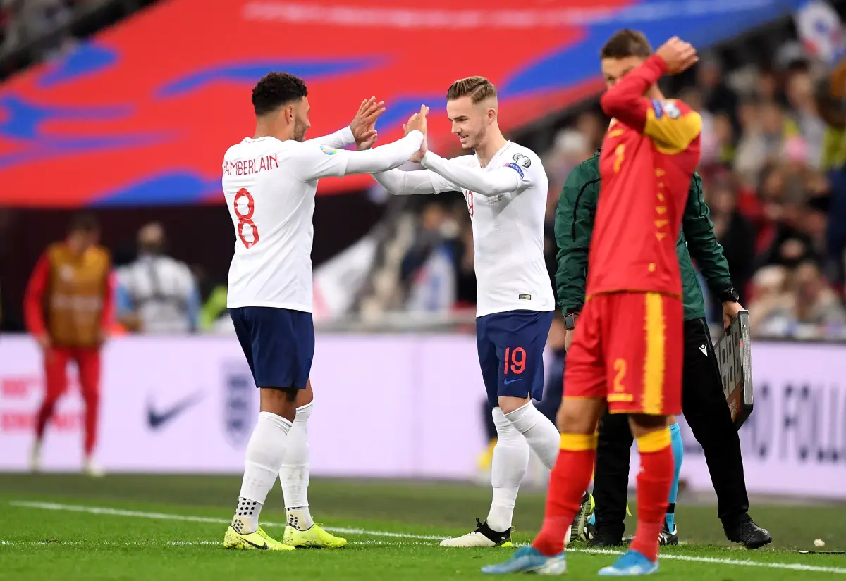 Maddison made his England debut against Montenegro