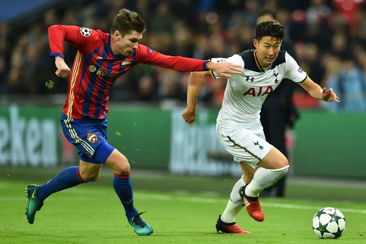 Tottenham reportedly agrees long-term contract terms with Son Heung-Min. (Photo credit should read GLYN KIRK/AFP via Getty Images)