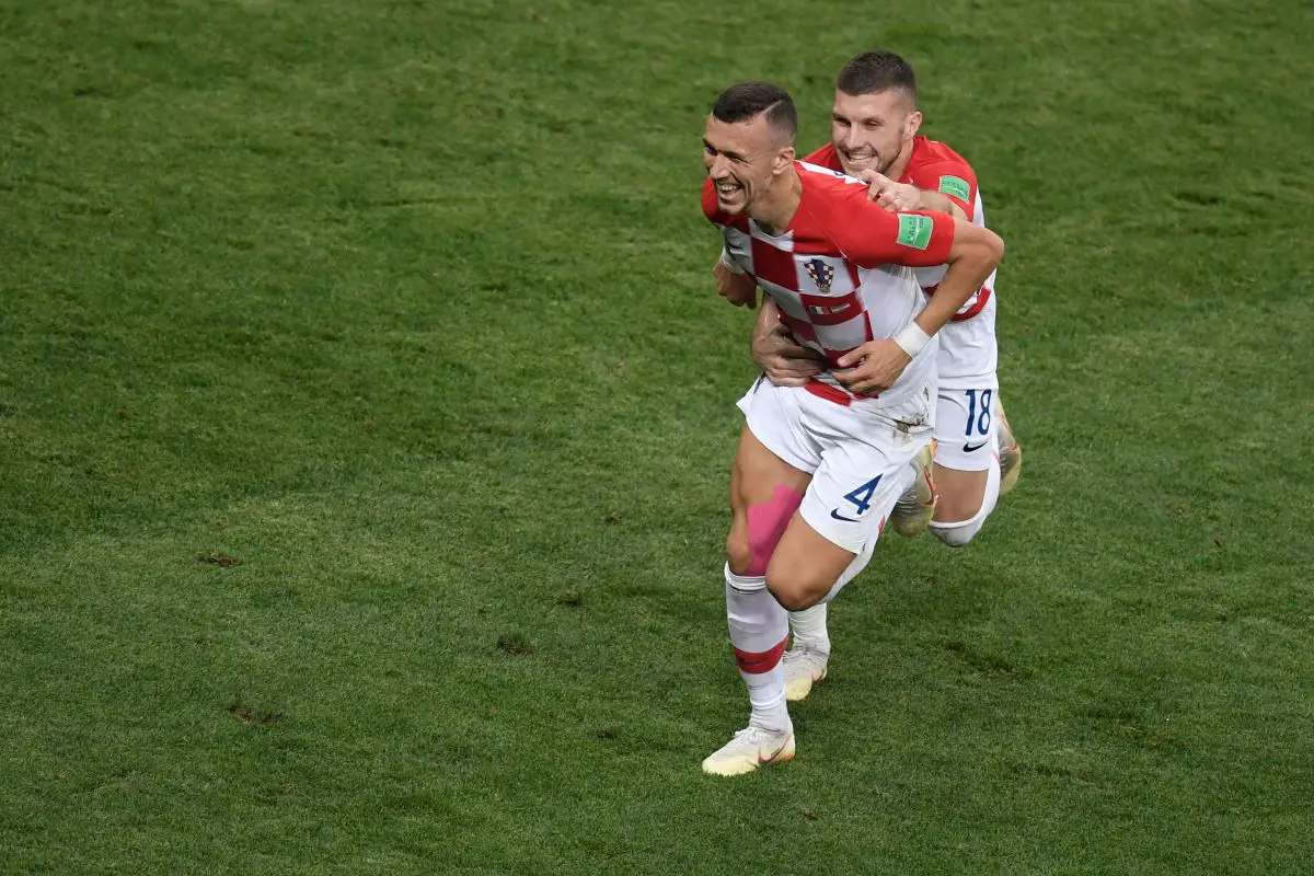 Ivan Perisic scored a goal against France in 2018 FIFA World Cup Final