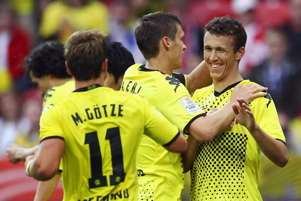 Perisic scored his first goal for the club against Mainz