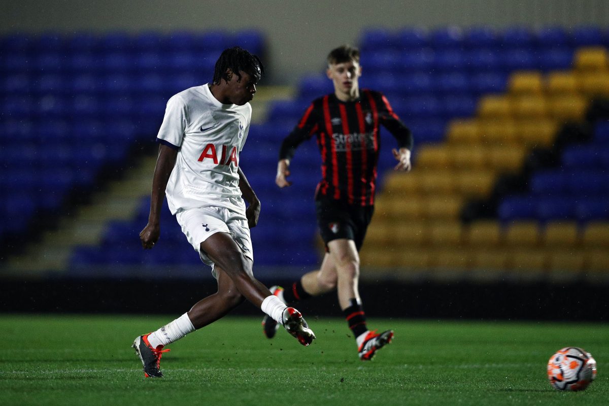 Callum Olusesi has been highly regarded prospect at Spurs' academy