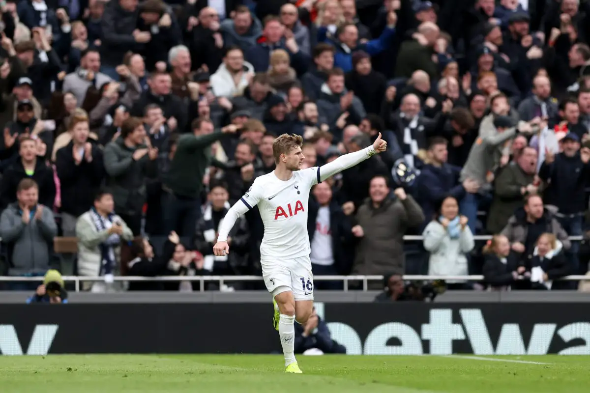 Timo Werner is loving life at Tottenham Hotspur (Photo by Julian Finney/Getty Images)