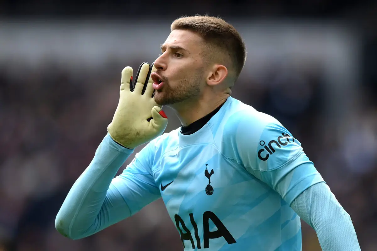 Guglielmo Vicario has not let Lloris' absence felt. (Photo by Justin Setterfield/Getty Images) (Photo by Justin Setterfield/Getty Images)