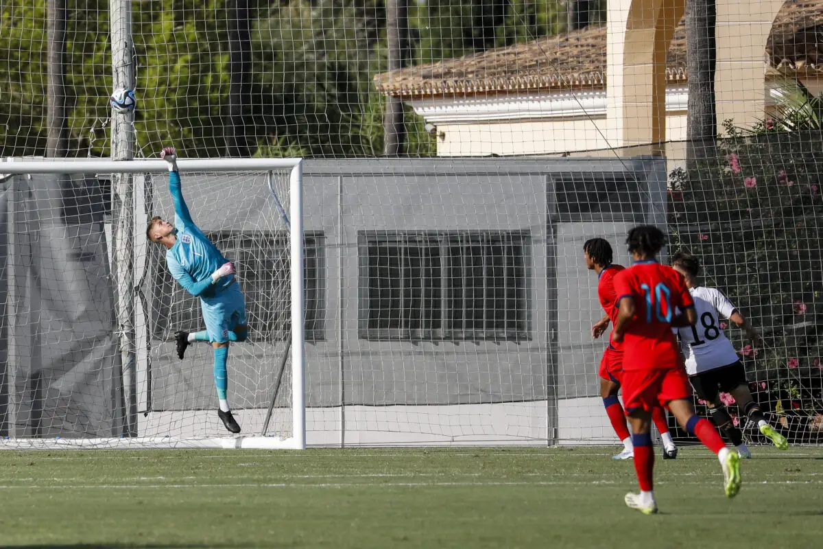 Goalkeeper Luca Gunter can be loaned out this summer. (Photo by Pablo Blazquez Dominguez/Getty Images)