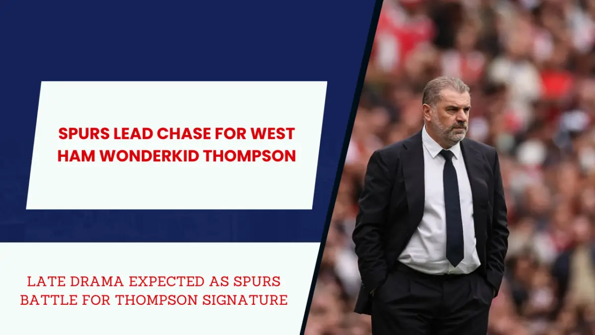 Tottenham's youth push continues with interest in Thompson