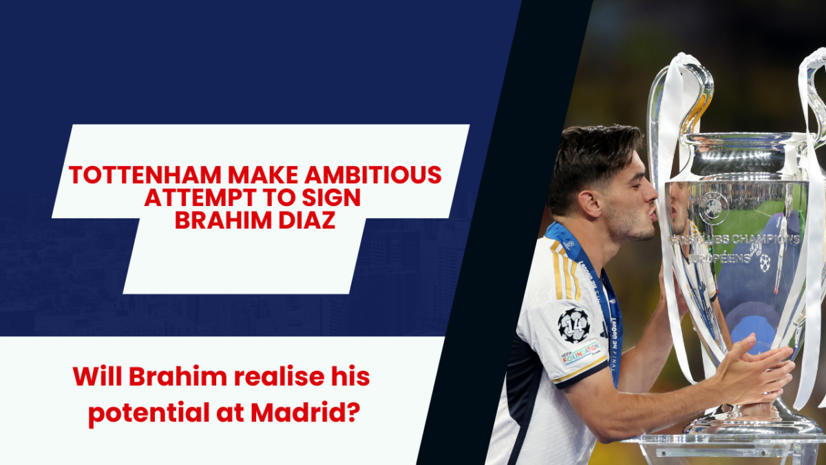 Brahim Diaz might not fancy a move to Tottenham