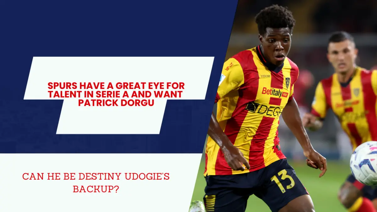 Patrick Dorgu to Tottenham?