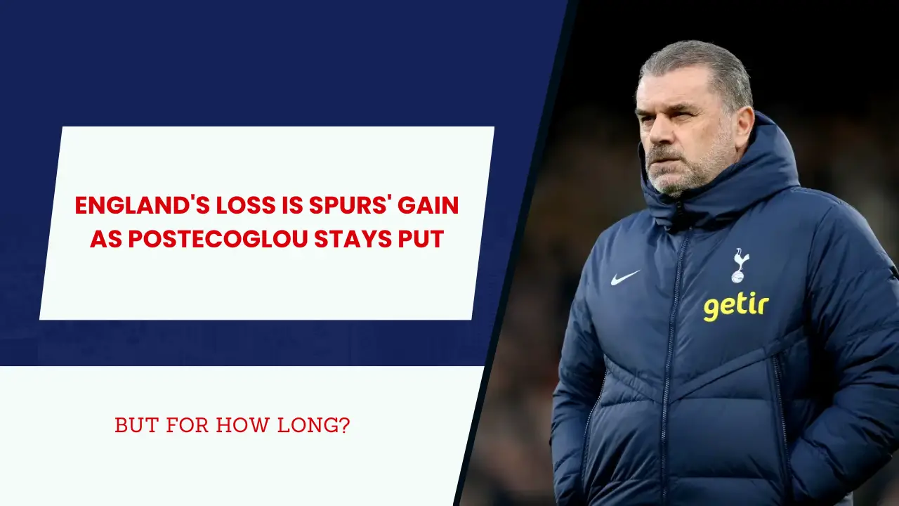 Revealed: The one team that could make Ange Postecoglou to leave Tottenham