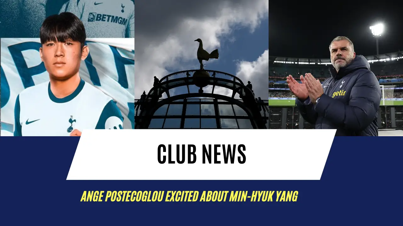 Ange Postecoglou excited about Min-hyuk Yang