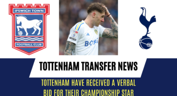 Tottenham receive verbal bid from Premier League club for defender who had an impressive Championship stint