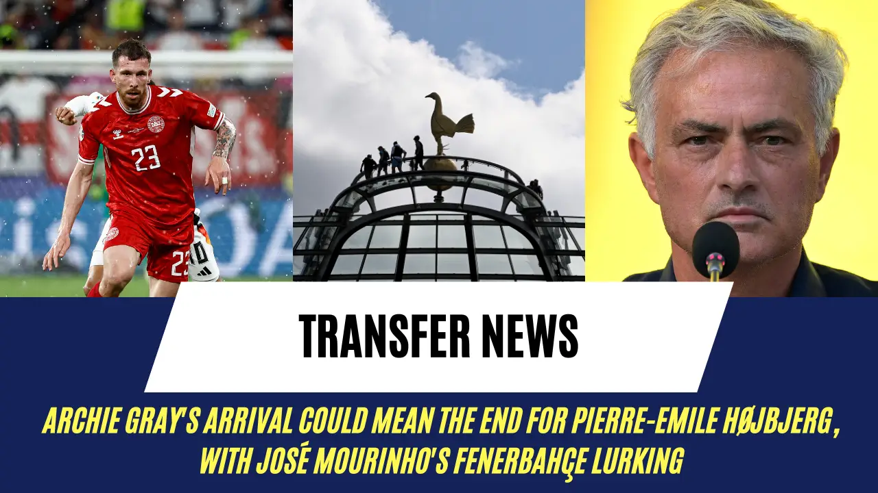 Journalist claims Archie Gray's arrival could prompt Tottenham to sell 28-year-old Jose Mourinho once jokingly referred to as Zidane