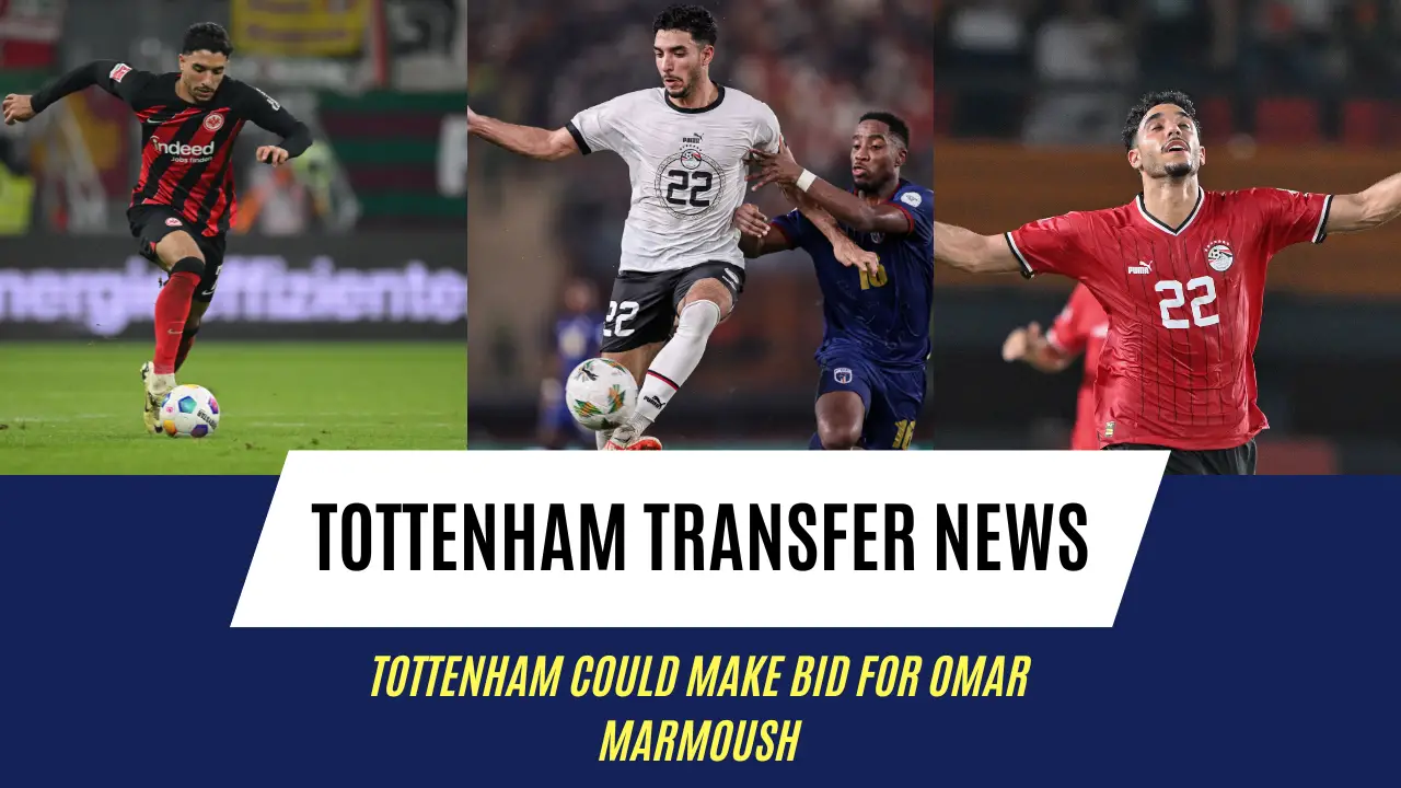 Tottenham Hotspur are eyeing a £42m move for Eintracht Frankfurt striker Omar Marmoush this summer transfer window.