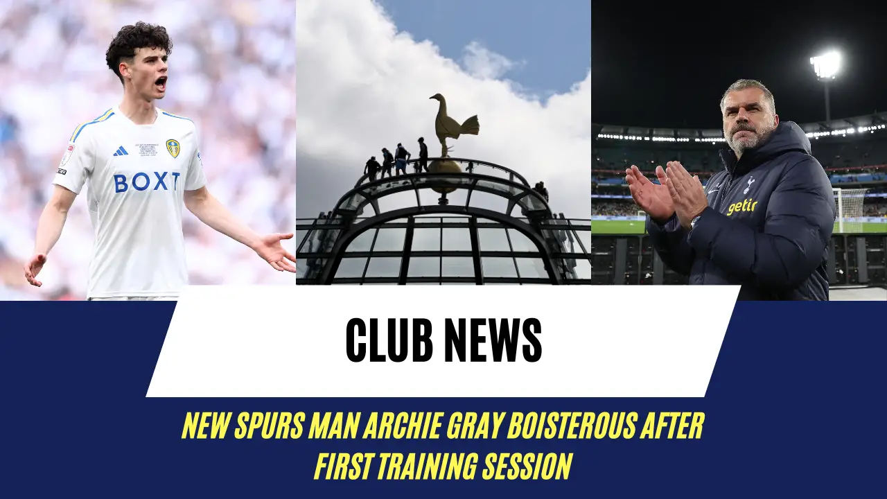 "I couldn't wait" - £40m Tottenham Hotspur signing elated after 'brilliant' first training session