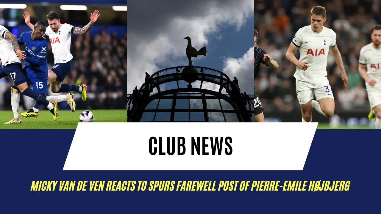 Tottenham Hotspur star reacts to Pierre-Emile Hojbjerg’s farewell post