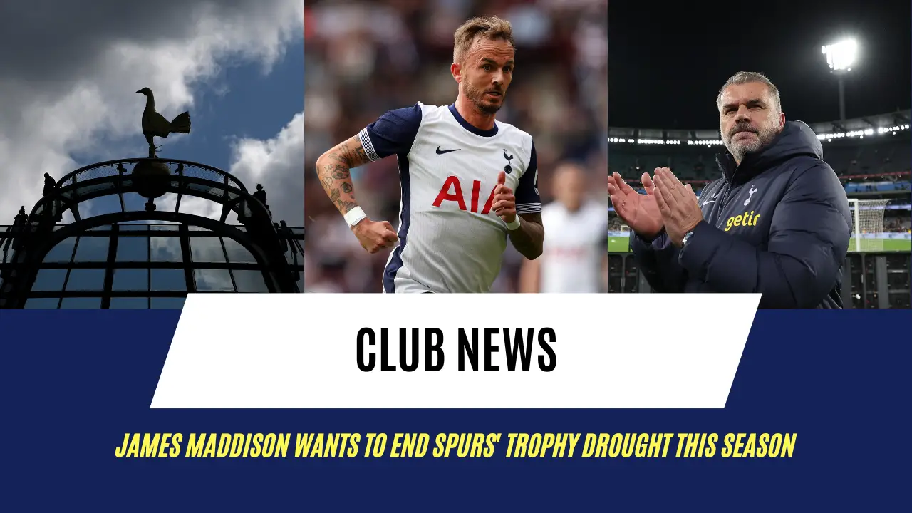 Tottenham vice-captain outlines ambitions for the 2024/25 season