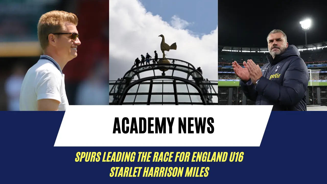 Johan Lange is walking the talk as Tottenham look to pip Arsenal to the signature of England U-15 starlet