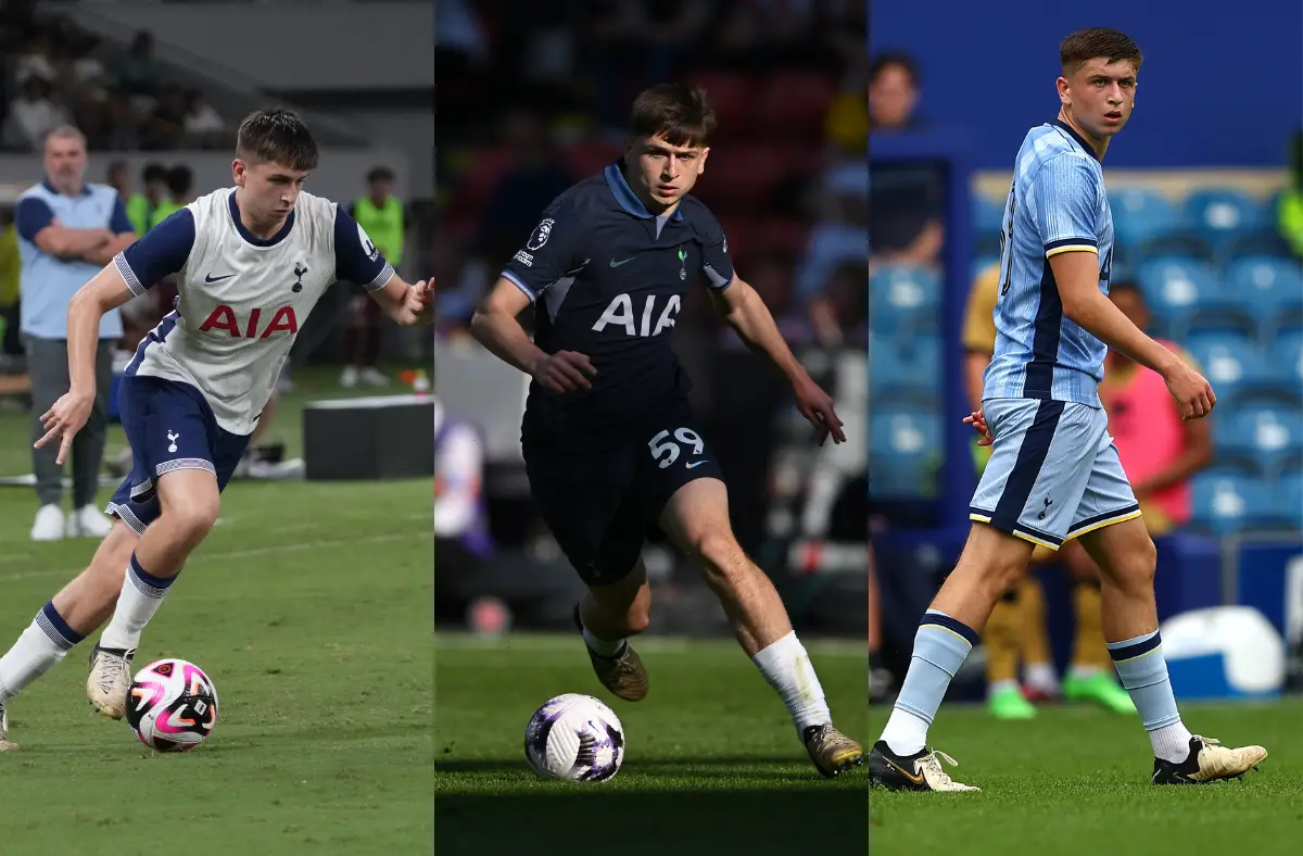 Moore's numbers for Spurs' youth teams: 31 games, 19 goals, 13 assists.
