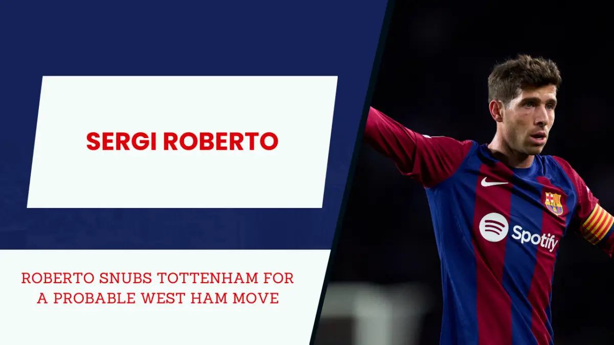 Spurs left in the cold as West Ham land Roberto