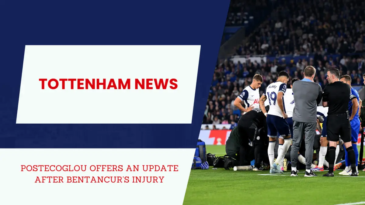 Ange Postecoglou offers reassuring update on Tottenham star after horrific Leicester injury