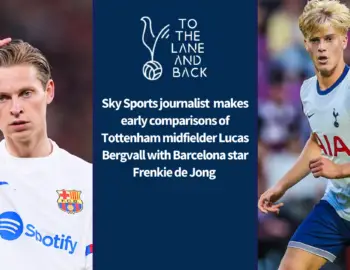 Sky Sports journalist compares Tottenham youngster to Barcelona superstar