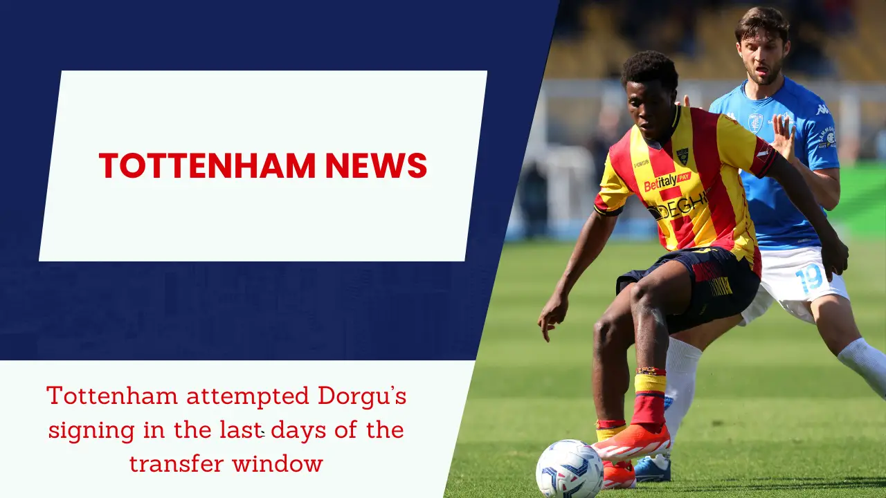 Tottenham tried Dorgu signing.