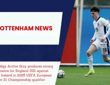 Analyzing the statistical masterclass of Tottenham prodigy on international duty