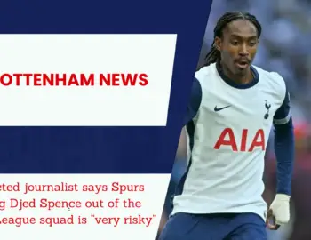 Spurs correspondent Alasdair Gold feels it is risky decision to omit Tottenham star from Europa League squad