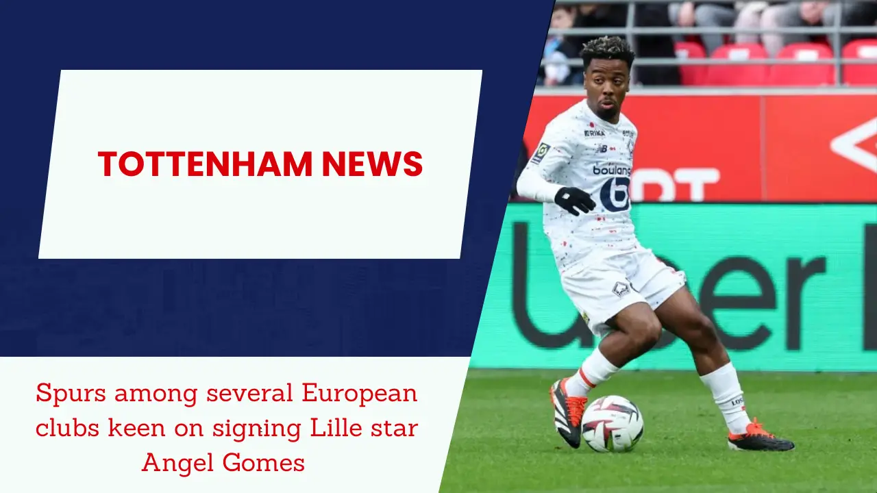 Spurs among several European clubs keen on signing Lille star Angel Gomes