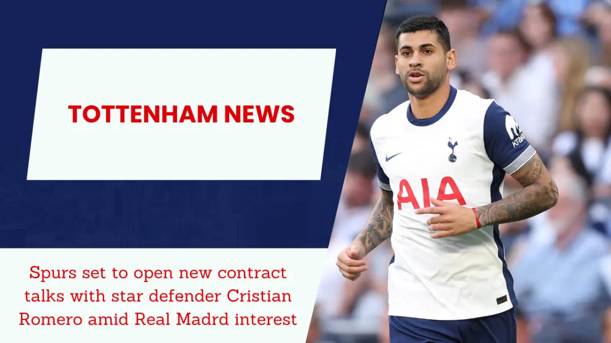 Tottenham look to keep Romero with new deal.